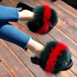 Fur Slides ( Brand New )